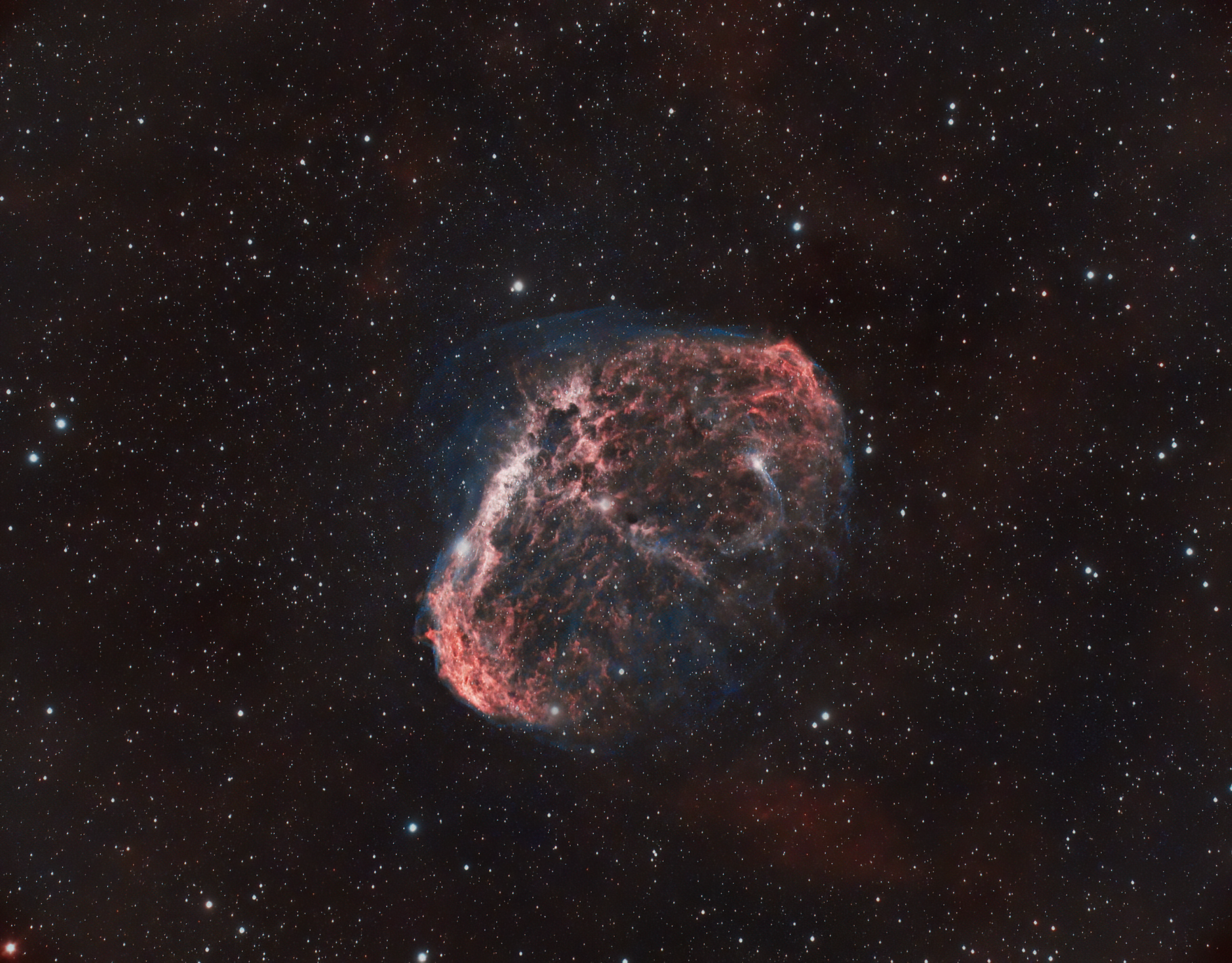 crescent nebula
